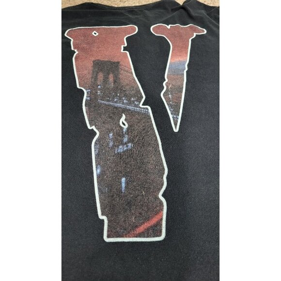 Vlone Pop Smoke Meet The Woo 2 T-Shirt Black Graphic Tee Size Large - Picture 5 of 6